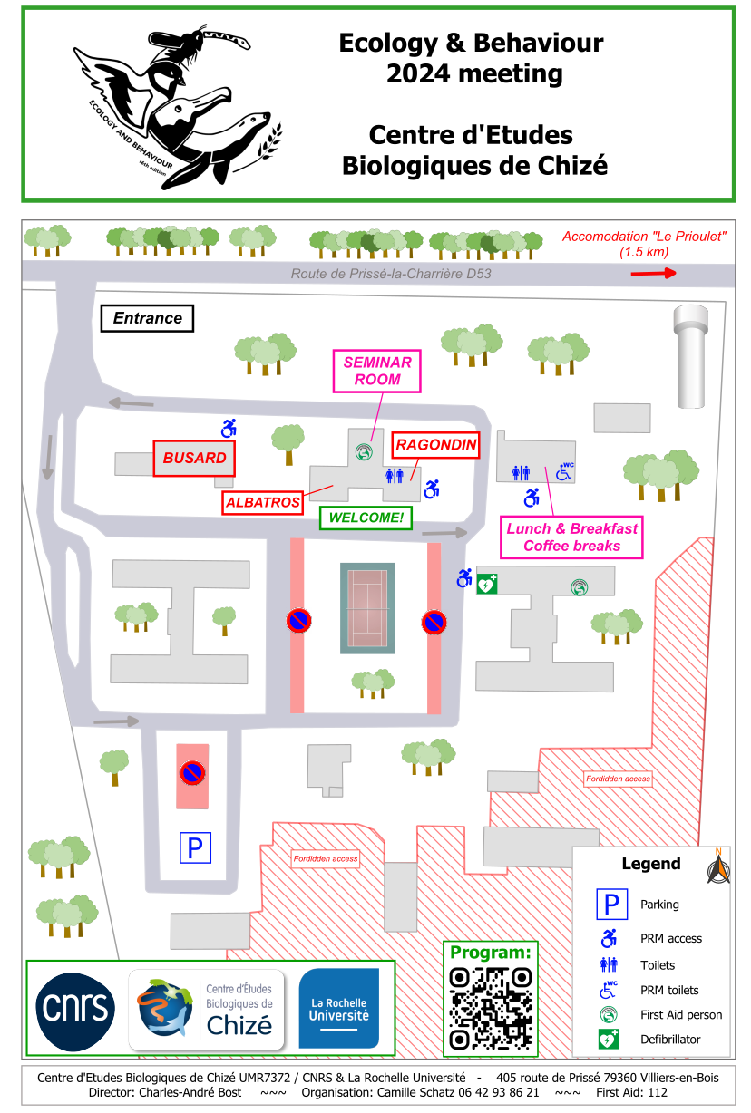 Conference access map